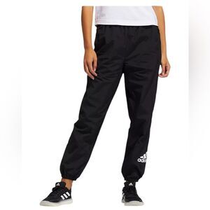 Adidas High Waisted Black  Parachute Pants| M